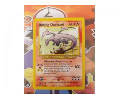 Shining Charizard (Triple Star) 107/105 Holo Neo Destiny Pokemon card Excellent - Image 1